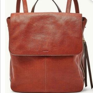 Fossil Claire Leather Backpack Backpack